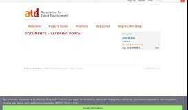 
							         Learning Portal - Association for Talent Development - ATD								  
							    