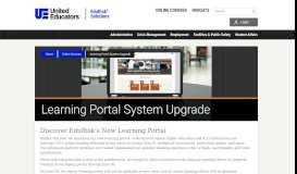 
							         Learning Portal System Upgrade - EduRisk								  
							    