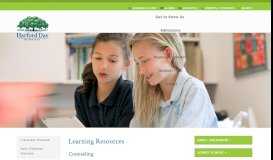 
							         Learning Resources - Harford Day School								  
							    