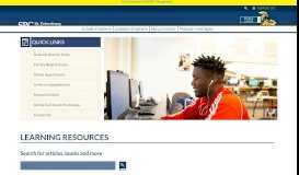 
							         Learning Resources || St. Petersburg College								  
							    