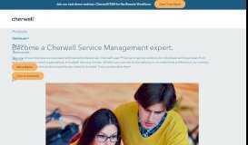 
							         Learning Services - Cherwell Software								  
							    