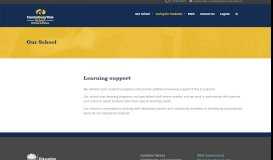 
							         Learning support - Canterbury Vale School								  
							    