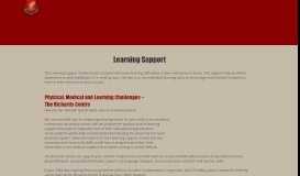 
							         Learning Support - Papatoetoe High School								  
							    