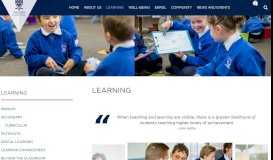 
							         Learning | Victory Lutheran College								  
							    