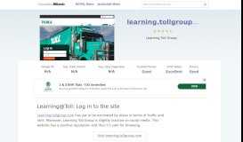
							         Learning.tollgroup.com website. Learning@Toll: Log in to the ...								  
							    