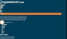 
							         Learningvet.com Student Portal Introduction								  
							    