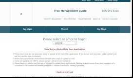 
							         Lease Application - GoldenWest Management								  
							    