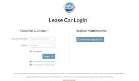 
							         Lease Car Login - Knowles Associates								  
							    