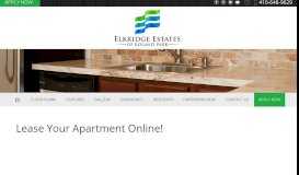 
							         Lease Your Apartment Online! - Elkridge Estates								  
							    