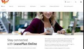 
							         LeasePlan Online - Fleet Management System | LeasePlan								  
							    