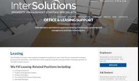 
							         Leasing - InterSolutions								  
							    
