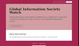 
							         Lebanon | Global Information Society Watch								  
							    