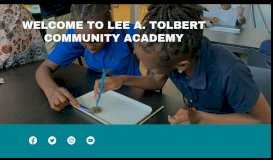 
							         Lee A. Tolbert Community Academy								  
							    