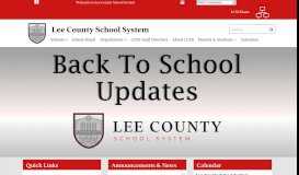 
							         Lee County School System								  
							    