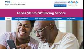 
							         Leeds IAPT - Leeds Community Healthcare NHS Trust								  
							    