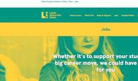 
							         Leeds University Union - Jobs								  
							    