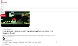 
							         Left 4 Dead 2: Portal 2 Easter Egg (Suicide Blitz 2) | the cake is a lie ...								  
							    