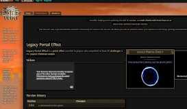 
							         Legacy Portal Effect - Official Path of Exile Wiki								  
							    