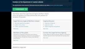 
							         Legal aid | Department of Justice								  
							    