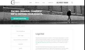 
							         Legal Aid for Your Legal Issues | CM Lawyers Sydney								  
							    