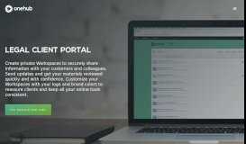 
							         Legal Client Portal — Onehub								  
							    