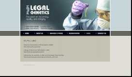 
							         Legal Genetics								  
							    