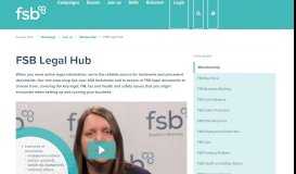 
							         Legal information and Template Documents for Small Business - FSB								  
							    