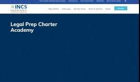 
							         Legal Prep Charter Academy | INCS								  
							    