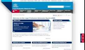 
							         Legal Profession Admission Board								  
							    