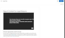 
							         Legal Removal Requests - Legal Help - Google Help								  
							    