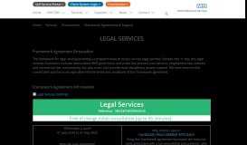 
							         Legal Services - NHS SBS Corporate								  
							    