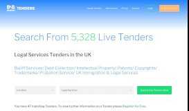 
							         Legal Services Tenders in the UK | B2B Quote Tenders								  
							    