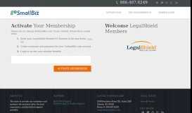 
							         Legal Shield Activation - GoSmallBiz.com								  
							    