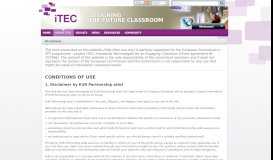
							         Legal statements - iTEC								  
							    
