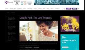 
							         Legally Pod: The Law Podcast - The Lawyer Portal								  
							    