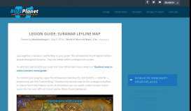 
							         Legion Guide: Suramar Leyline Map - Blizzplanet | Warcraft								  
							    