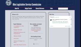 
							         Legislative Service Commission - Home								  
							    