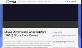
							         LEGO Dimensions Ghostbusters (2016) Story Pack Review ...								  
							    