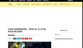 
							         LEGO Dimensions- Portal 2 Level Pack Review - Mon Amiibo.com								  
							    