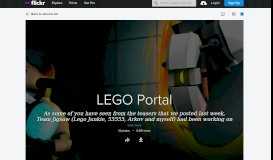 
							         LEGO Portal | Flickr								  
							    