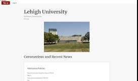 
							         Lehigh University Costs and Salaries | Edmit								  
							    
