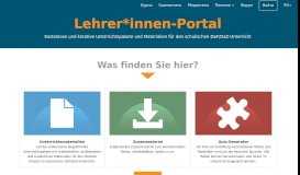 
							         Lehrer*innen-Portal - deutsch.info								  
							    