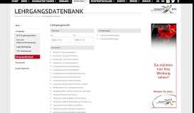 
							         Lehrgangsdatenbank - Deutscher Tanzsportverband e. V.								  
							    