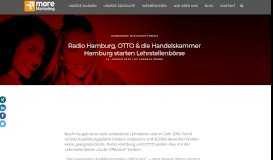 
							         Lehrstellenplattform: Die Azubi-Offensive von Radio Hamburg und OTTO								  
							    