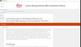 
							         Leica Geosystems AG | Alfresco								  
							    
