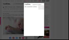 
							         Leichtestes Frühchen der Welt in Witten geboren - T-Online								  
							    