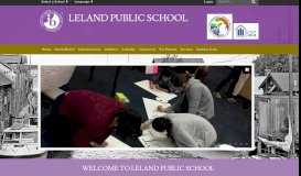 
							         Leland Public School: Home								  
							    