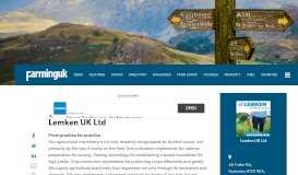 
							         Lemken UK Ltd - Farming UK								  
							    