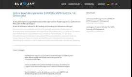 
							         (LEMO) für SAP®-Systeme / LE-Onlineportal - CSF-Gruppe								  
							    