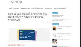 
							         LendUpCard Review: Everything You Need to Know About ...								  
							    